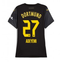 Maglie da calcio Borussia Dortmund Karim Adeyemi #27 Seconda Maglia Femminile 2024-25 Manica Corta